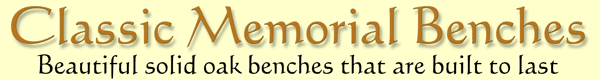 Company Classic Memorial Benches. Description and contact information.